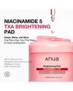Anua Niacinamide 5 TXA Brightening Pad - Image 4